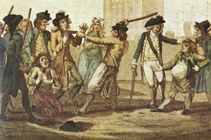 The Press-gang 'recruiting' sailors