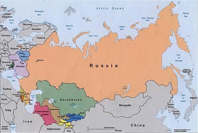 The Soviet Union featuring Russia